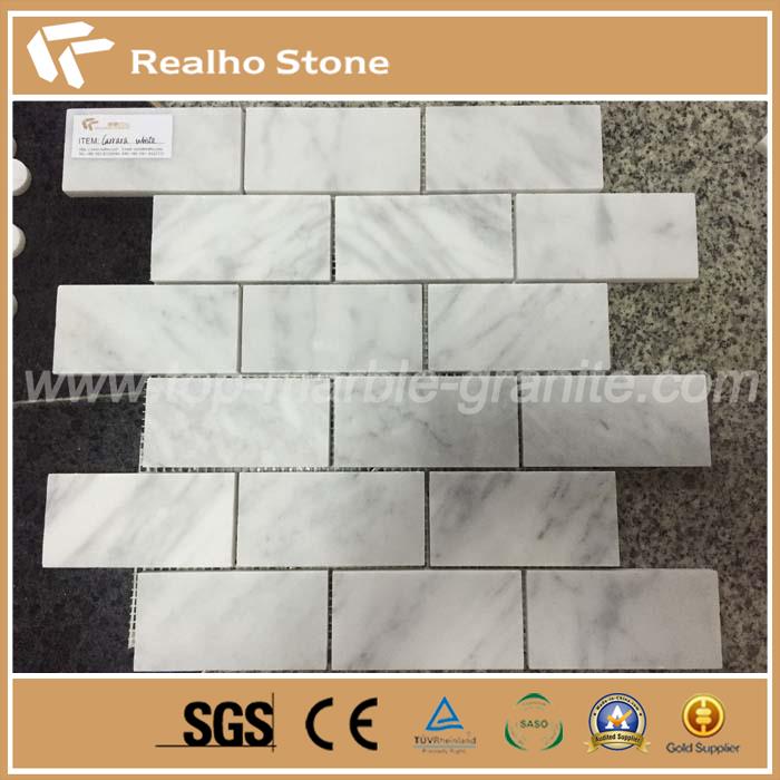 Polished Cheap Carrara White Marble Mosaic Tiles (1)-主图.jpg Polished Cheap Carrara White Marble Mosaic Tiles (1)-主图.jpg