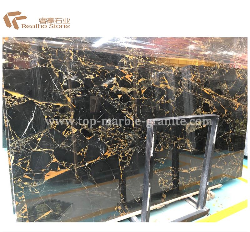 athen black portoro marble