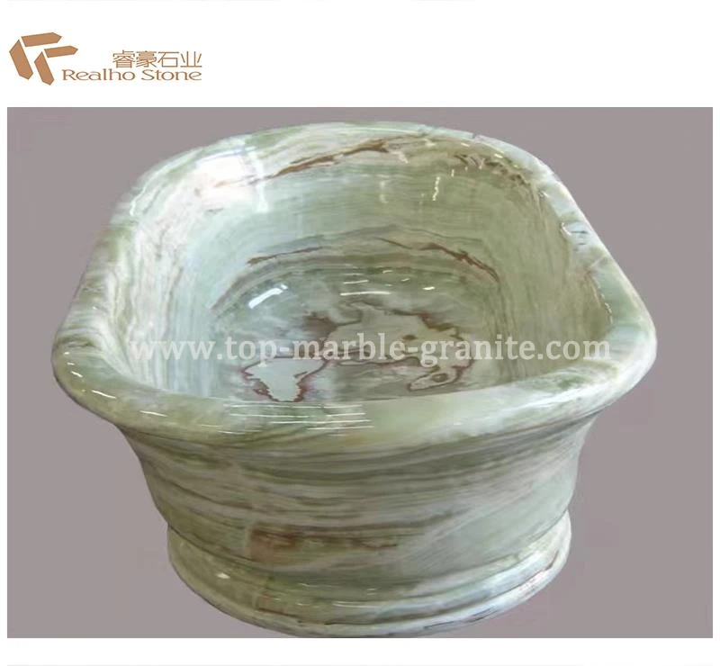green onyx bathtub