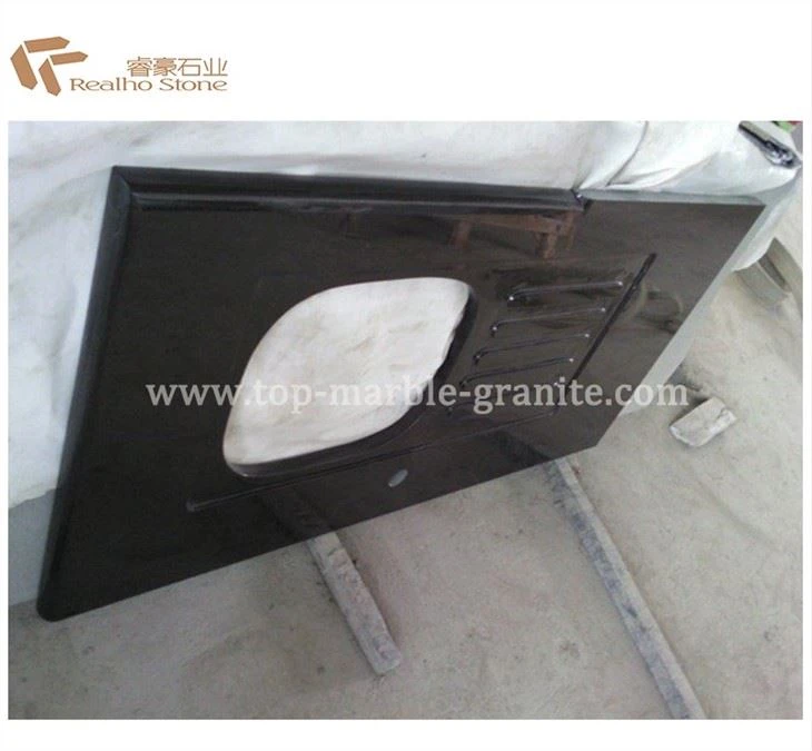 Mongolian Black Granite Kitchen Countertop