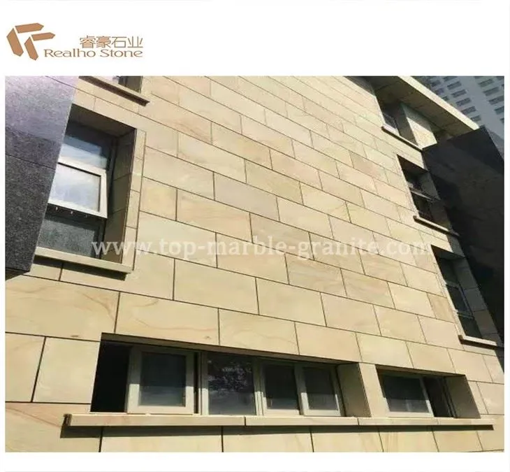 sandstone tiles wall