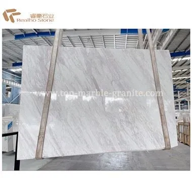 Volakas balto marmuro akmuo interjero dekoravimui