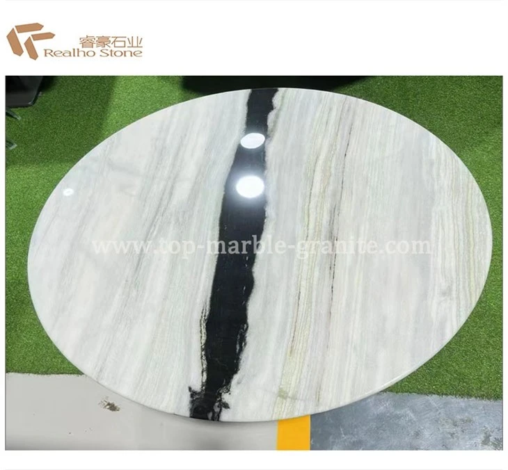 panda-white-marble-stone-table